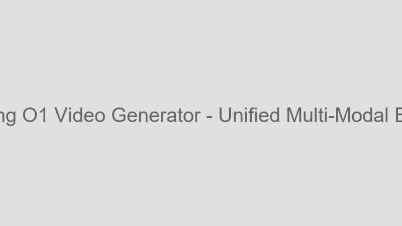 Unified Multi-Modal Engine