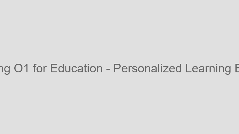 Personalized Learning Experiences