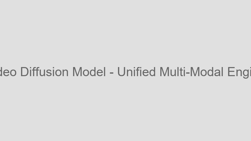 Unified Multi-Modal Engine