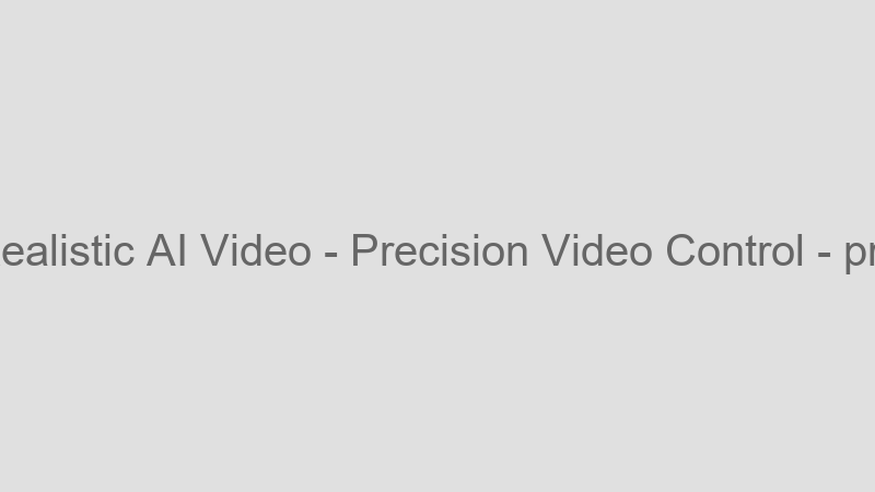 Precision Video Control